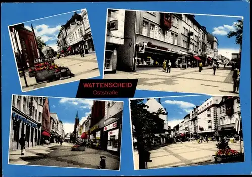 Ak Wattenscheid Bochum Ruhrgebiet, Oststraße