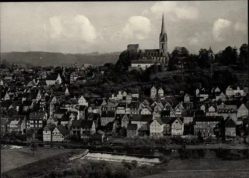 Ak Frankenberg an der Eder Hessen, Gesamtansicht