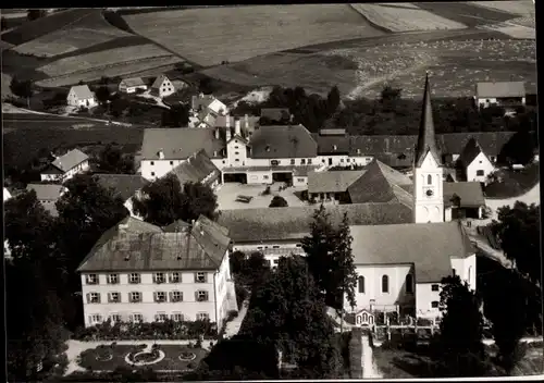 Ak Furth in Niederbayern, Altersheim, Vogelschau