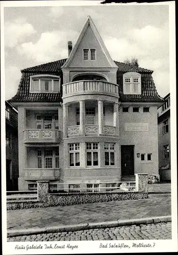 Ak Bad Salzuflen im Kreis Lippe, Haus Gabriele