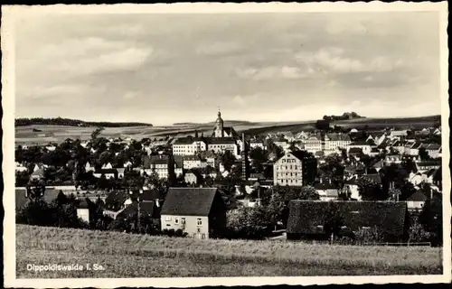 Ak Dippoldiswalde im Erzgebirge,Panorama