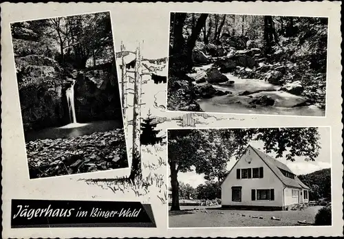 Ak Weiler bei Bingen am Rhein, Jägerhaus im Binger Wald