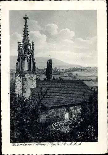Ak Witzenhausen an der Werra Hessen, Kapelle St. Michael