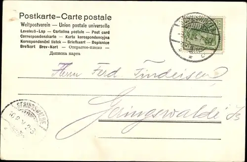 Ak Bonn am Rhein, Rheinbrücke