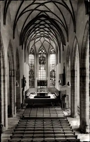 Ak Ansbach, St. Johanniskirche, Inneres