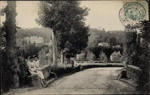 Ak Jouy en Josas Yvelines, Le Pont