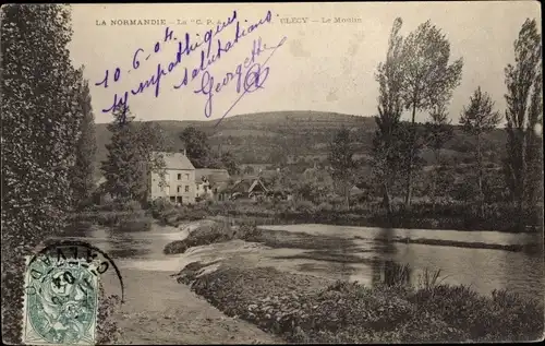 Ak Clécy Calvados, Le Moulin