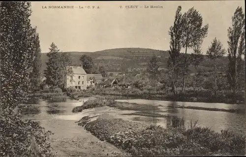 Ak Clécy Calvados, Le Moulin