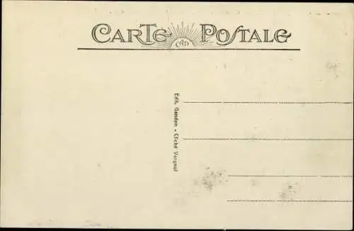 Ak Bazoches sur Vesles Aisne, Ancien Chateau Feodal, cote Est avant 1918