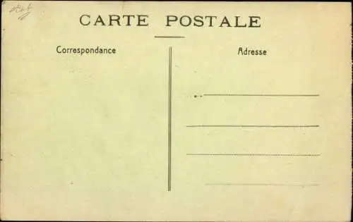 Ak Bruyères et Montbérault Aisne, La Tribune Officielle, le discours de M. Morin, delegue le Prejet