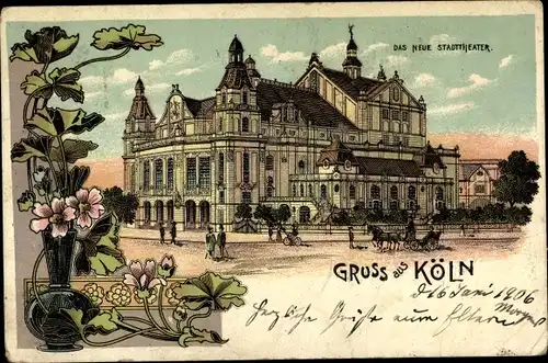 Litho Köln am Rhein, Neues Stadttheater