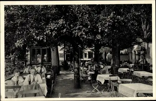 Ak Wittlaer Düsseldorf am Rhein, Restaurant, Brands Jupp