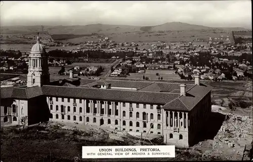 Ak Pretoria Südafrika, Union Buildings, Arcadia, Sunnyside
