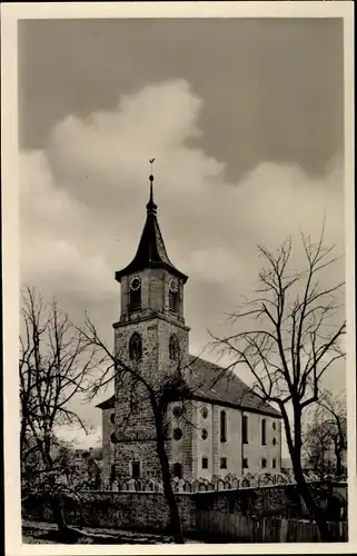 Ak Geslau in Mittelfranken, Kirche