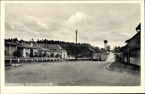 Ak Hammelburg in Unterfranken Bayern, Truppenübungsplatz