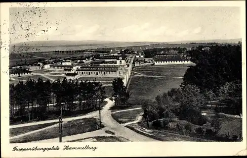 Ak Hammelburg in Unterfranken Bayern, Truppenübungsplatz