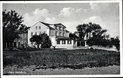 Ak Ostseebad Heiligenhafen in Holstein, Haus Warteburg, Kinderheim des Hamburger Schulvereins