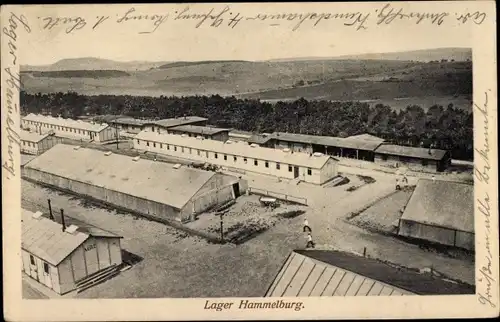 Ak Hammelburg in Unterfranken Bayern, Lager