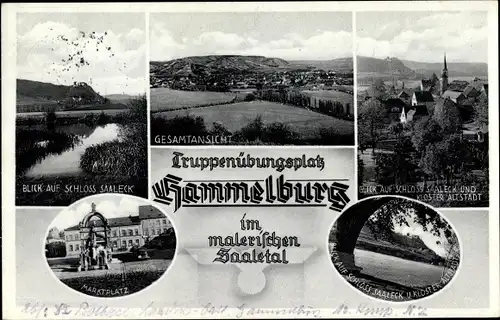 Ak Hammelburg in Unterfranken Bayern, Truppenübungsplatz