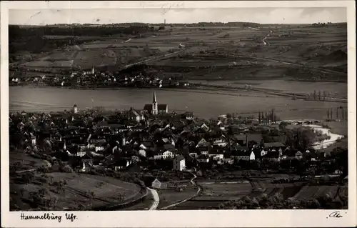 Ak Hammelburg in Unterfranken Bayern, Gesamtansicht