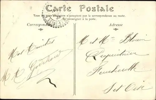 Ak Mantes Yvelines, L'Entree du Vieux Pont