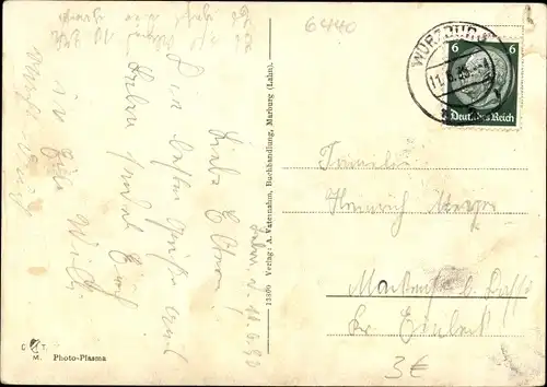 Ak Bebra an der Fulda Hessen, Gesamtansicht, Fuldapartie