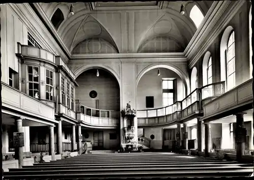 Ak Ansbach in Mittelfranken Bayern, Stiftskirche St. Gumbertus