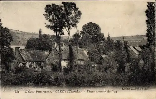 Ak Clécy Calvados, Vieux pressoir du Vey