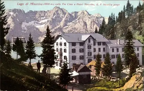 Ak Lago di Misurina Cortina d'Ampezzo Veneto, Colle Tre Cime, Hotel Misurina