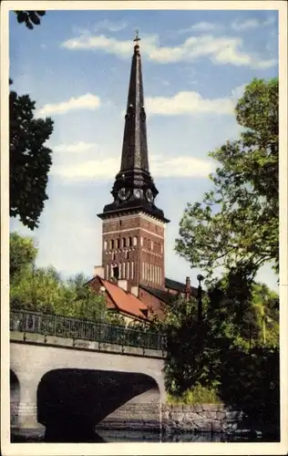 Ak Västerås Schweden, Domkyrkan