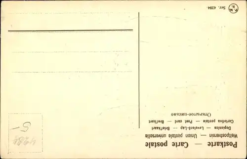 Präge Litho Glückwunsch Weihnachten, Haus, Schneefall, Tannenzweige, Zapfen