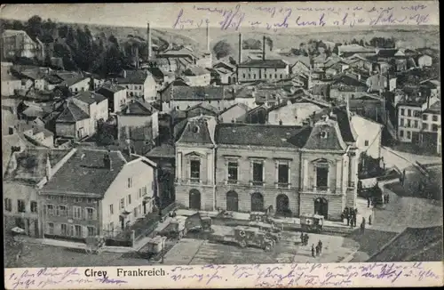 Ak Cirey Meurthe et Moselle, Blick auf den Ort