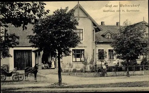 Ak Woltersdorf im Wendland, Gasthaus H. Burmester