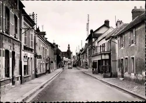 Ak Bonnieres Yvelines, La Rue Marcel Sembat