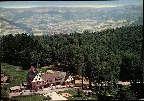 Ak Bad Brückenau im Sinntal Unterfranken, Blick auf die Waldschenke Pilsterhof