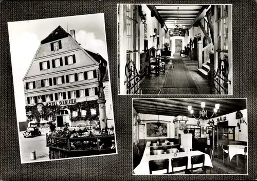 Ak Feuchtwangen in Mittelfranken, Hotel Greifen