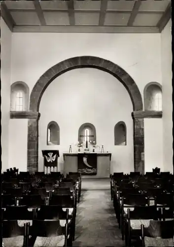 Ak Rieneck im Spessart Unterfranken, Burg, Hauskapelle