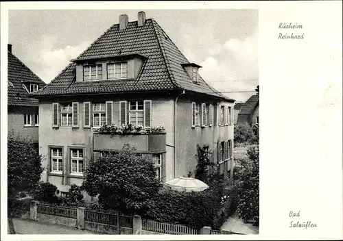 Ak Bad Salzuflen im Kreis Lippe, Kurheim Reinhard, Ebertstr. 24