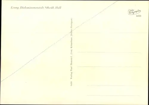 Ak Schwäbisch Hall in Württemberg, Krankenhaus und Badhaus