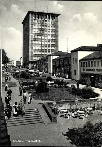 Ak Kassel in Hessen, Treppenstraße