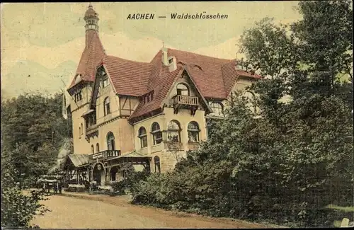 Ak Aachen in Nordrhein Westfalen, Waldschlösschen