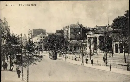 Ak Aachen in Nordrhein Westfalen, Elisenbrunnen