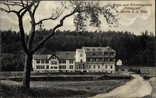 Ak Hohegrete Pracht im Westerwald, Erholungsheim