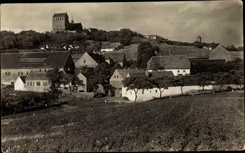 Foto Ak Petersberg im Saalekreis, Panorama