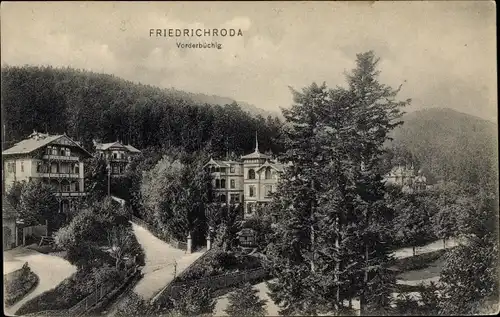 Ak Friedrichroda im Thüringer Wald, Vorderbüchig