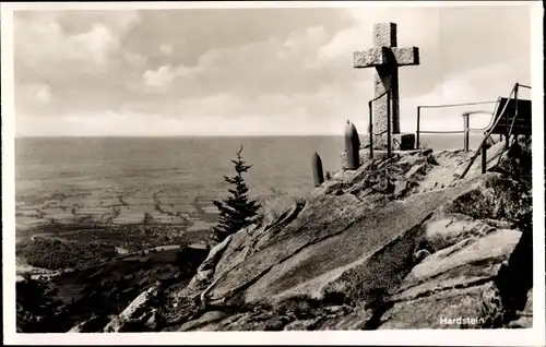 Ak Bühl in Baden Schwarzwald, Hardstein, Kreuz