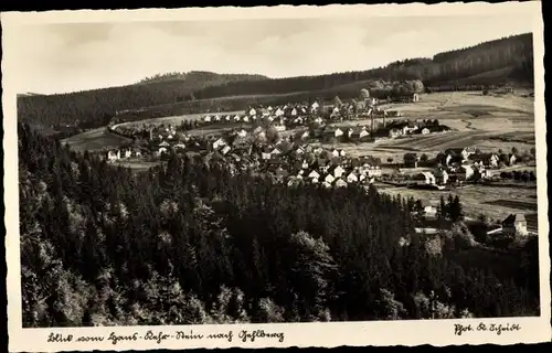 Ak Gehlberg Suhl Thüringen, Panorama, Wald