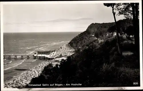 Ak Ostseebad Sellin auf Rügen, Hochufer