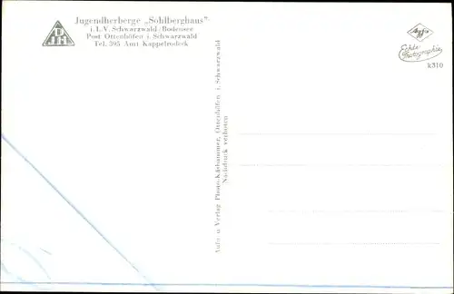 Ak Ottenhöfen im Schwarzwald, Jugendherberge Sohlberghaus, Kirche, Schauenburg, Hornisgrinde