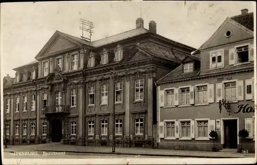 Ak Offenburg in Baden Schwarzwald, Bezirksamt